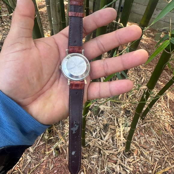 Vtg Timex Self-Wind Gold Tone Men’s Watch 🔥 - Picture 8 of 10